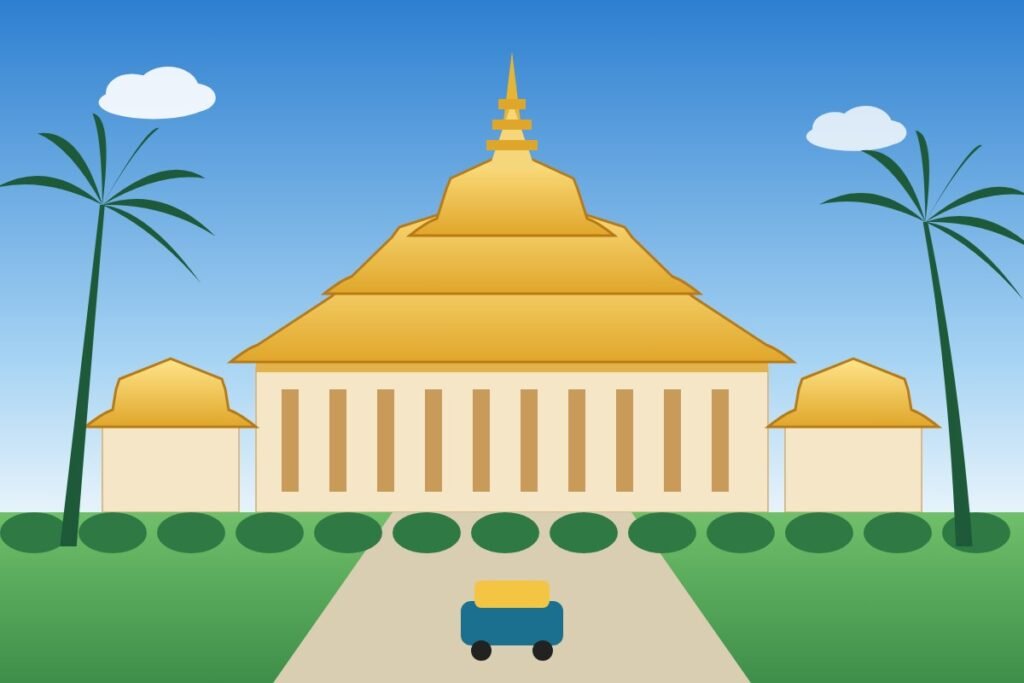 Royal Palace, Phnom Penh (illustrated placeholder)